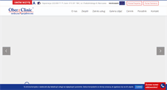 Desktop Screenshot of oberclinic.pl
